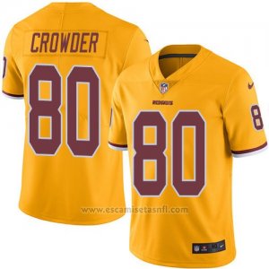 Camiseta Washington Redskins Crowder Amarillo Nike Legend NFL Hombre