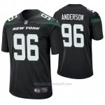 Camiseta NFL Game Hombre New York Jets Henry Anderson Negro 60th Aniversario