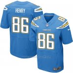 Camiseta San Diego Chargers Henry Azul Nike Elite NFL Hombre