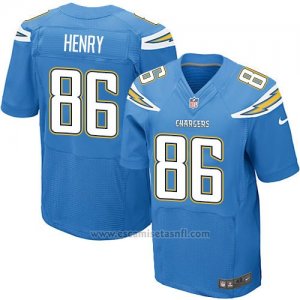 Camiseta San Diego Chargers Henry Azul Nike Elite NFL Hombre