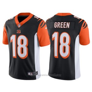 Camiseta NFL Limited Hombre Cincinnati Bengals 18 A.j. Verde Negro Vapor Untouchable