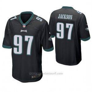 Camiseta NFL Game Hombre Philadelphia Eagles Malik Jackson Negro
