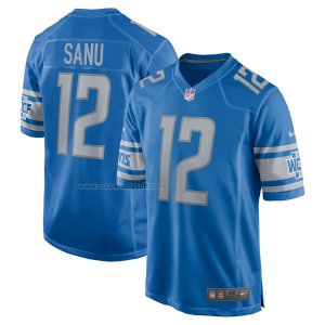 Camiseta NFL Game Detroit Lions Mohamed Sanu Sr. Azul