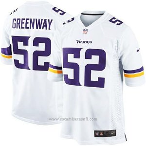 Camiseta Minnesota Vikings Greenway Blanco Nike Game NFL Hombre