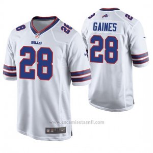 Camiseta NFL Game Hombre Buffalo Bills E.j. Gaines Blanco