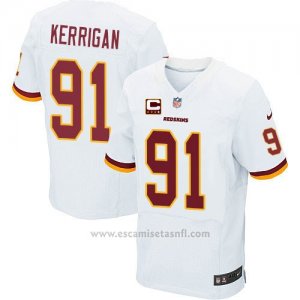 Camiseta Washington Redskins Kerrigan Blanco Nike Elite NFL Hombre