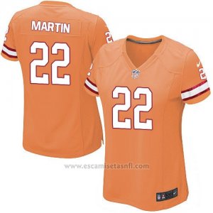 Camiseta Tampa Bay Buccaneers Martin Naranja Nike Game NFL Mujer