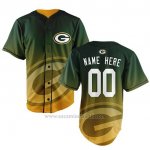 Camiseta NFL Green Bay Packers Personalizada Verde