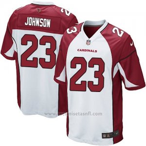 Camiseta Arizona Cardinals Johnson Blanco Rojo Nike Game NFL Hombre2