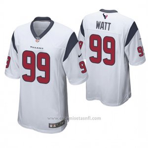Camiseta NFL Game Hombre Houston Texans J.j. Watt Blanco
