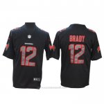 Camiseta NFL Limited Tampa Bay Buccaneers Tom Brady Black Impact