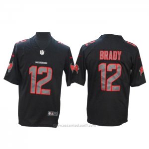 Camiseta NFL Limited Tampa Bay Buccaneers Tom Brady Black Impact