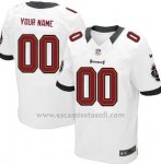 Camisetas NFL Elite Hombre Tampa Bay Buccaneers Personalizada Blanco