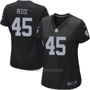 Camiseta Oakland Raiders Reece Negro Nike Game NFL Mujer