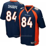 Camiseta Denver Broncos Sharpe Azul Oscuro Nike Game NFL Hombre