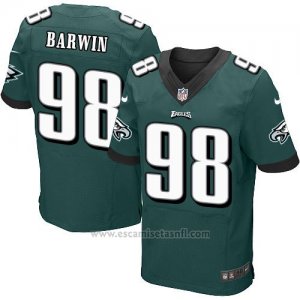 Camiseta Philadelphia Eagles Barwin Verde Nike Elite NFL Oscuro Hombre