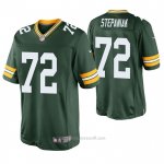 Camiseta NFL Game Green Bay Packers 72 Simon Stepaniak 2020 Verde