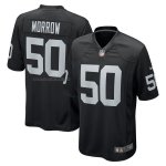 Camiseta NFL Game Las Vegas Raiders Nicholas Morrow Negro