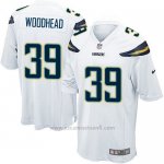 Camiseta San Diego Chargers Woodhead Blanco Nike Game NFL Hombre