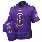 Camiseta NFL Limited Hombre Minnesota Vikings 8 Kirk Cousins Violeta Stitched Drift Fashion