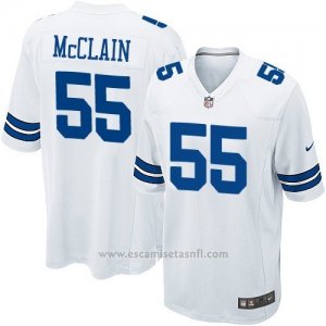 Camiseta Dallas Cowboys McClain Blanco Nike Game NFL Hombre