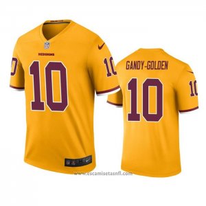 Camiseta NFL Legend Washington Redskins Antonio Gandy Golden Oro Color Rush