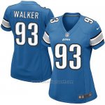 Camiseta Detroit Lions Walker Azul Nike Game NFL Mujer