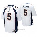 Camiseta NFL Game Hombre Denver Broncos Joe Flacco Blanco