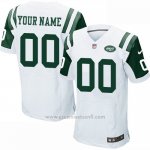 Camisetas NFL Elite Hombre New York Jets Personalizada Blanco
