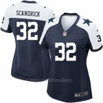 Camiseta Dallas Cowboys Scandrick Negro Blanco Nike Game NFL Mujer