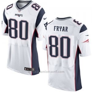 Camiseta New England Patriots Fryar Blanco Nike Elite NFL Hombre