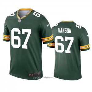 Camiseta NFL Legend Green Bay Packers Jake Hanson Verde
