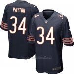 Camiseta Chicago Bears Payton Blanco Negro Nike Game NFL Hombre