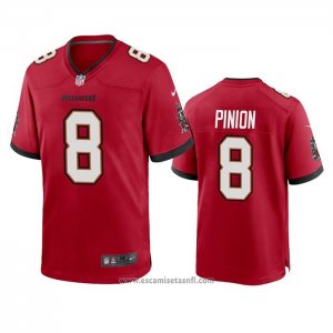 Camiseta NFL Game Tampa Bay Buccaneers Bradley Pinion 2020 Rojo