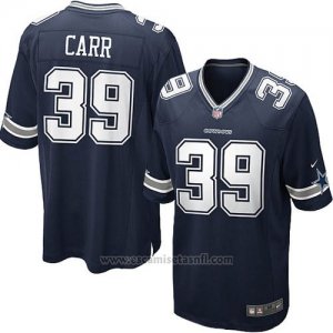 Camiseta Dallas Cowboys Carr Negro Nike Game NFL Nino