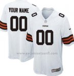 Camisetas NFL Limited Cleveland Browns Personalizada Blanco