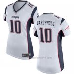 Camiseta New England Patriots Garoppolo Blanco Nike Game NFL Mujer