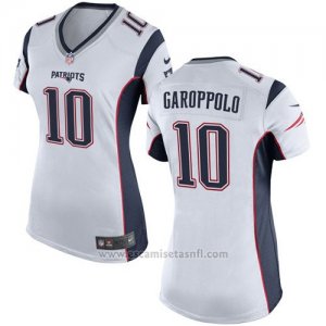 Camiseta New England Patriots Garoppolo Blanco Nike Game NFL Mujer