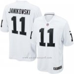Camiseta Oakland Raiders Janikowski Blanco Nike Game NFL Hombre