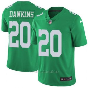 Camiseta NFL Limited Hombre Philadelphia Eagles 20 Dawkins Verde