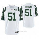 Camiseta NFL Game Hombre New York Jets Brandon Copeland Blanco