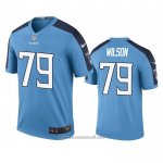 Camiseta NFL Legend Tennessee Titans Isaiah Wilson Azul Color Rush