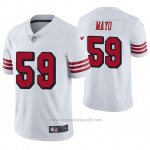 Camiseta NFL Limited Hombre San Francisco 49ers David Mayo Blanco Color Rush