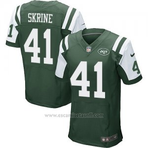 Camiseta New York Jets Skrine Verde Nike Elite NFL Hombre
