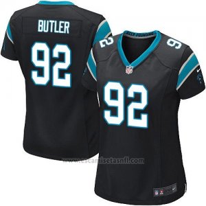 Camiseta Carolina Panthers Butler Negro Nike Game NFL Mujer
