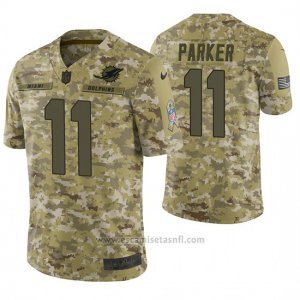 Camiseta NFL Limited Hombre Camo Devante Parker 2018 Salute To Service Jersey
