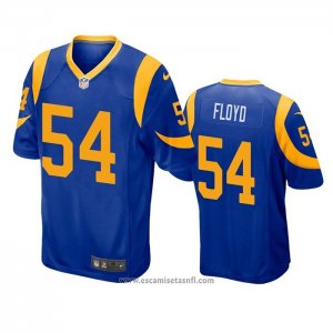 Camiseta NFL Game Los Angeles Rams 54 Leonard Floyd Azul