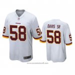 Camiseta NFL Game Washington Redskins Thomas Davis Sr Blanco