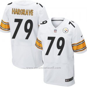 Camiseta Pittsburgh Steelers Hargrave Blanco Nike Elite NFL Hombre