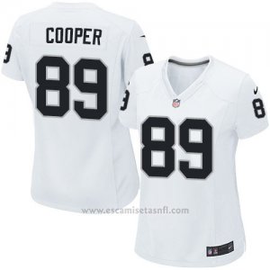 Camiseta Oakland Raiders Cooper Blanco Nike Game NFL Mujer
